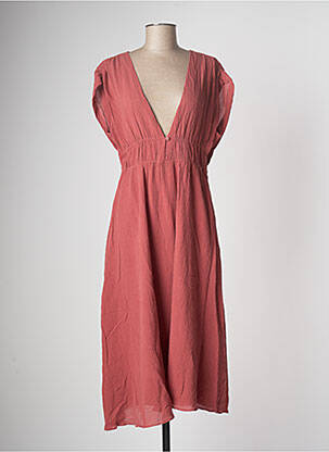 Rochie midi maro THE KORNER femeie