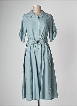 Rochie midi albastru THE KORNER femeie