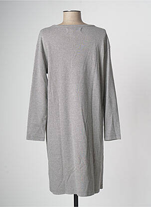 Rochie midi mâneci lungi mâneci lungi gri PAN femeie