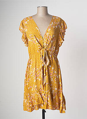 Rochie scurtă galben JAASE femeie