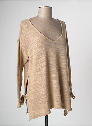 Pulover bej MUS & BOMBON femeie