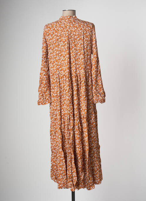 Rochie lungă maro L'ANNEXE DES FILLES femeie