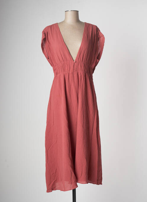 Rochie midi maro THE KORNER femeie