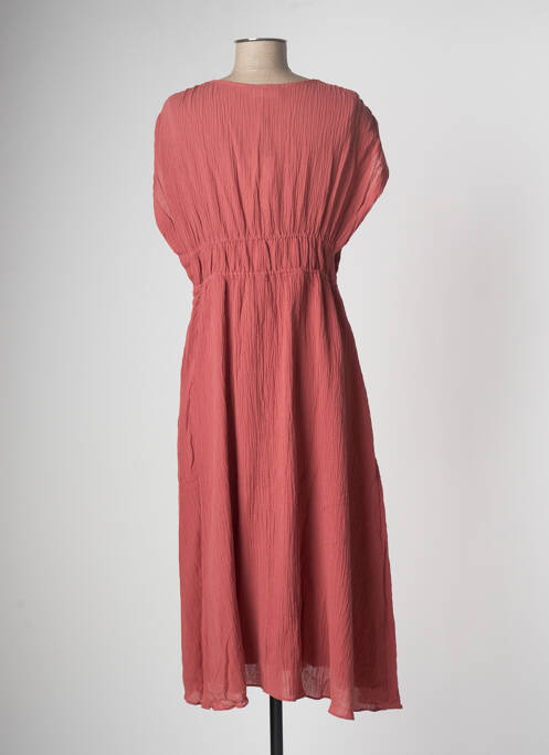 Rochie midi maro THE KORNER femeie