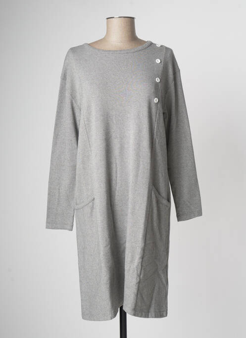 Rochie midi gri PAN femeie