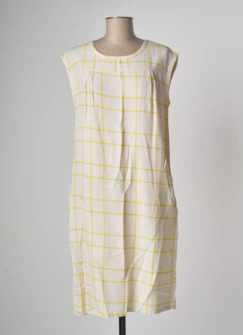 Rochie midi bej PAN femeie