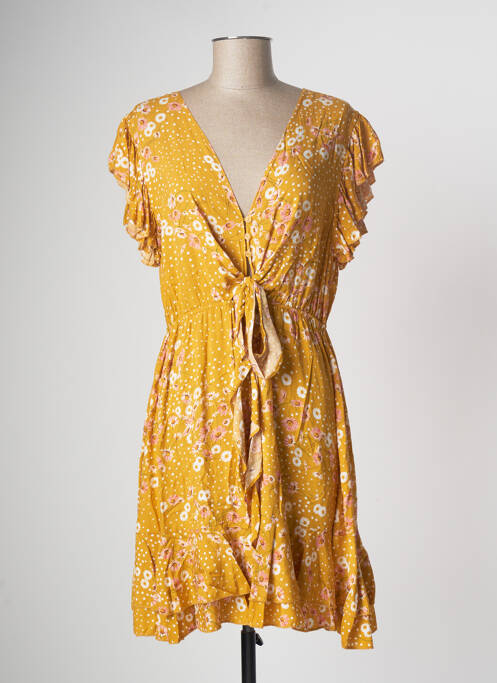 Rochie scurtă galben JAASE femeie