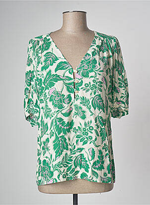 Bluză verde LA PETITE FRANCAISE femeie