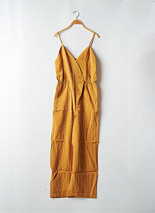 Salopetă-pantalon galben THE KORNER femeie