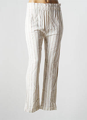 Pantalon drept bej PAN femeie