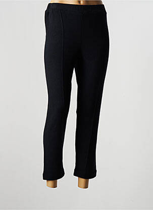 Pantalon slim talie elastică mărime normală negru MUS & BOMBON femeie