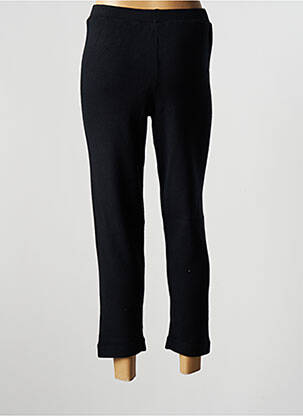 Pantalon slim talie elastică mărime normală negru MUS & BOMBON femeie
