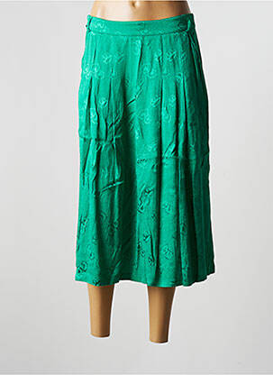 Fustă midi verde LA PETITE FRANCAISE femeie