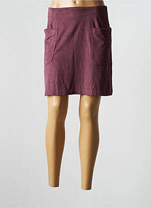 Fustă scurtă violet MADE IN SENS femeie