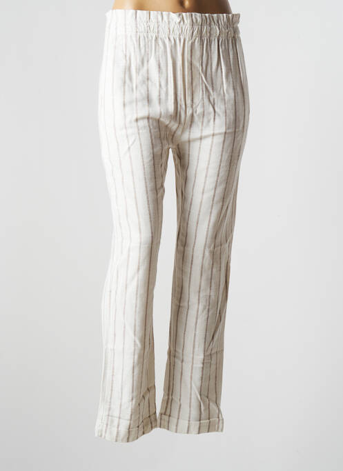 Pantalon drept bej PAN femeie