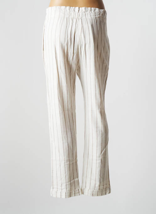 Pantalon drept bej PAN femeie