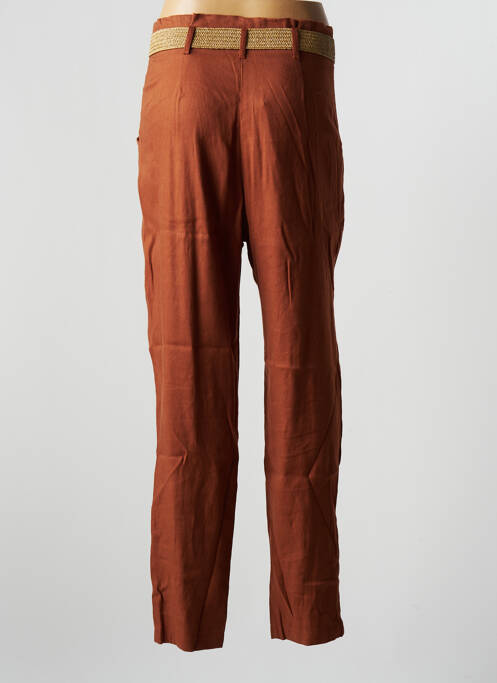 Pantalon drept maro LA PETITE FRANCAISE femeie