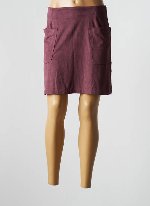 Fustă scurtă violet MADE IN SENS femeie