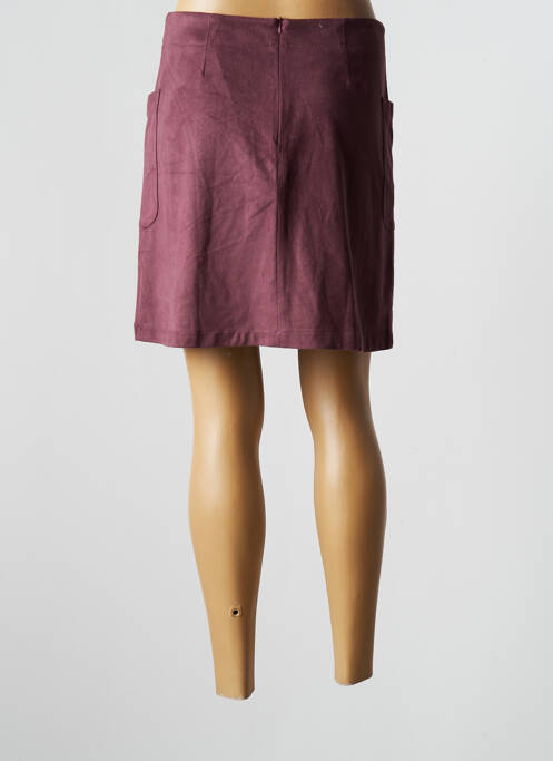 Fustă scurtă violet MADE IN SENS femeie