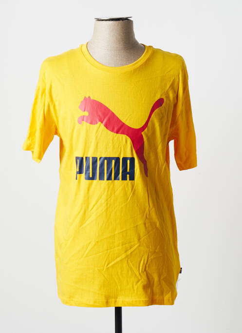 Tricou galben PUMA bărbat