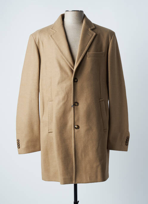 Palton lung bej DAN JOHN bărbat