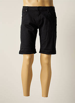 Bermudă negru SIX VALVES bărbat