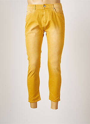 Blugi cu croială slim galben DEVRED bărbat