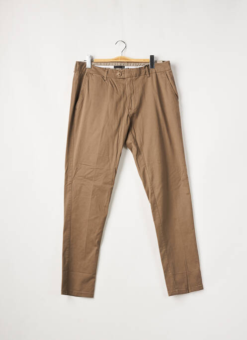 Pantalon chino maro DAN JOHN bărbat