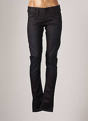 Pantalon drept elasticitate talie joasă negru G STAR femeie