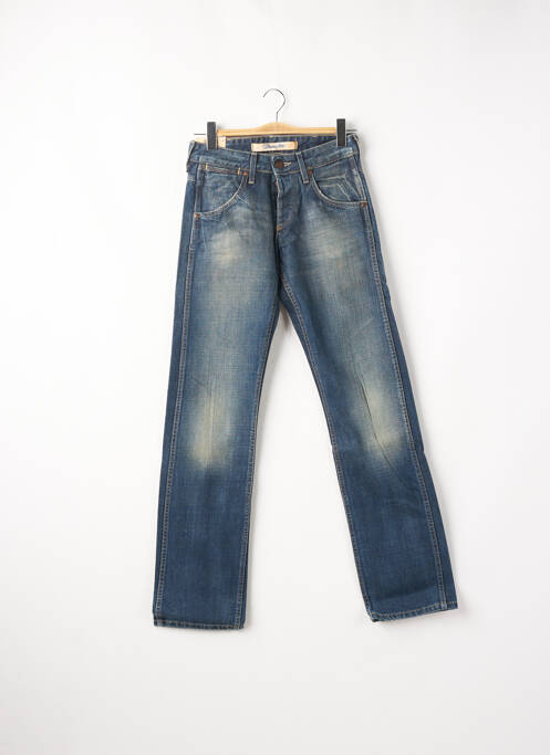 Blugi cu croială dreaptă albastru WRANGLER bărbat