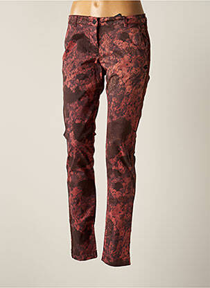 Pantalon chino roșu MAISON SCOTCH femeie