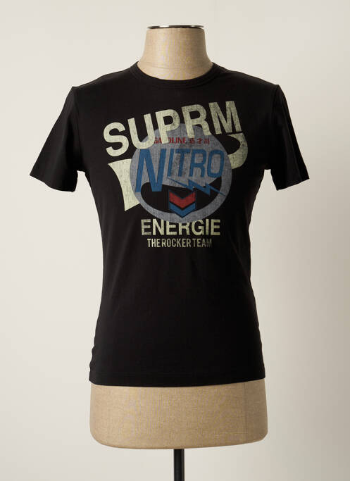 Tricou negru ENERGIE femeie