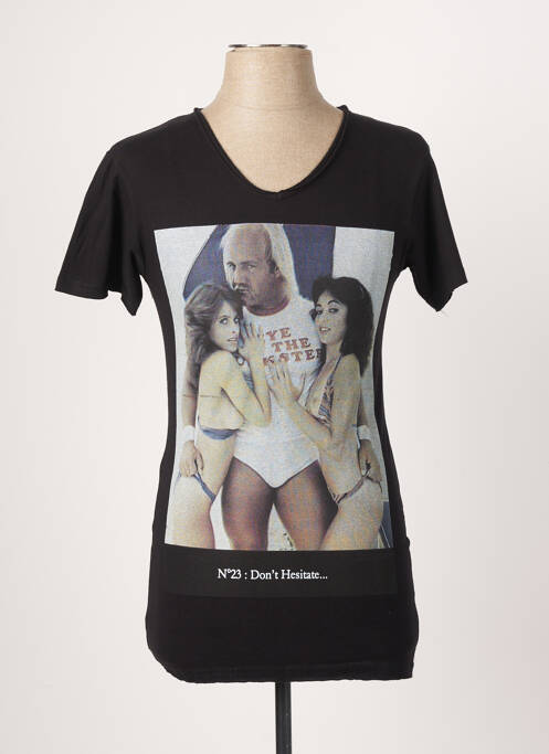 Tricou negru ELEVEN PARIS bărbat