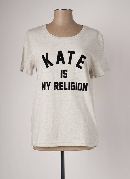 Tricou gri ELEVEN PARIS femeie