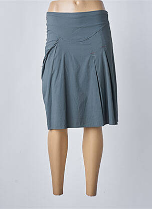 Fustă midi gri DOUBLE JEU femeie