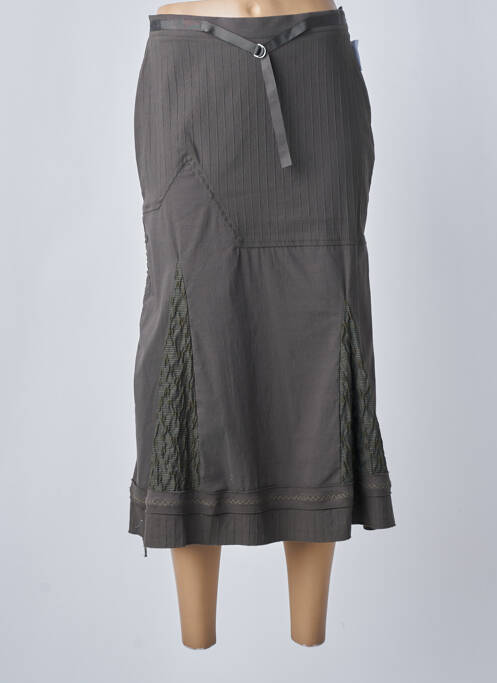 Fustă midi verde TILBER femeie