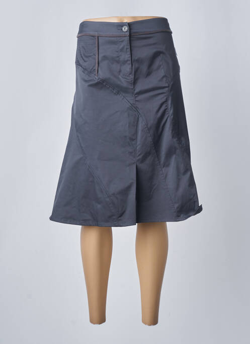 Fustă midi gri MAE MAHE femeie