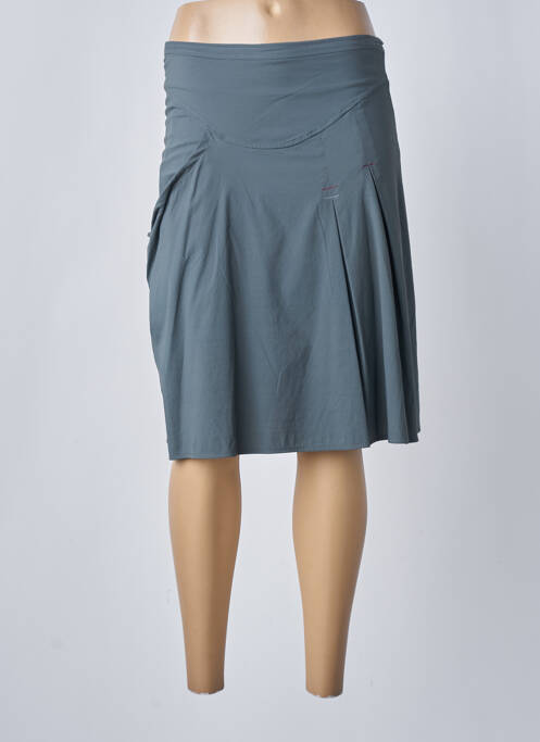 Fustă midi gri DOUBLE JEU femeie