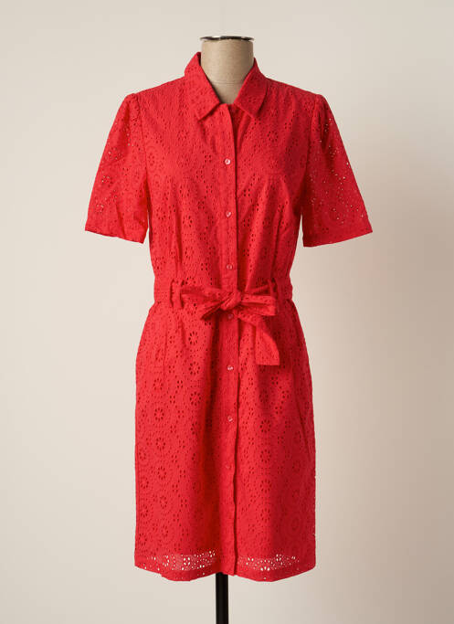 Rochie midi roșu JULIE GUERLANDE femeie