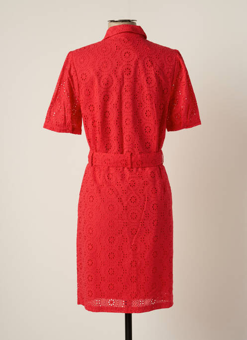 Rochie midi roșu JULIE GUERLANDE femeie