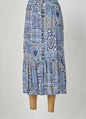 Fustă lungă albastru JULIE GUERLANDE femeie