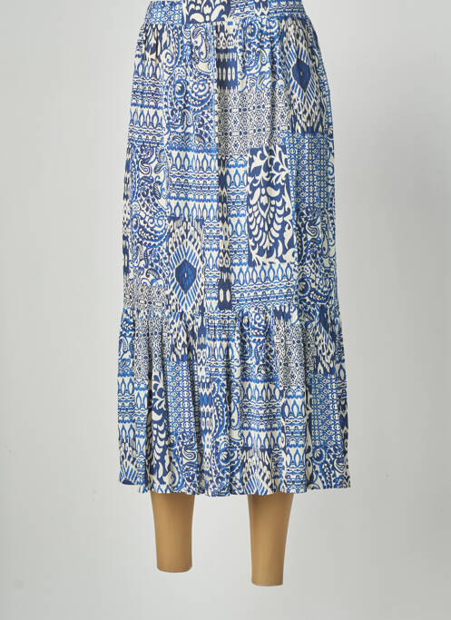 Fustă lungă albastru JULIE GUERLANDE femeie
