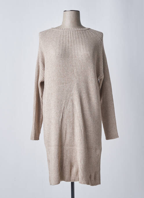 Rochie pulover maro ONLY femeie