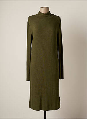 Rochie midi mâneci lungi mâneci lungi verde G STAR femeie