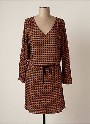 Rochie midi portocaliu LE PETIT BAIGNEUR femeie