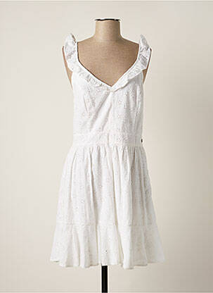 Rochie midi alb GUESS femeie