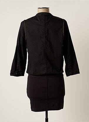 Cardigan petrecut mâneci 3/4 negru G STAR femeie