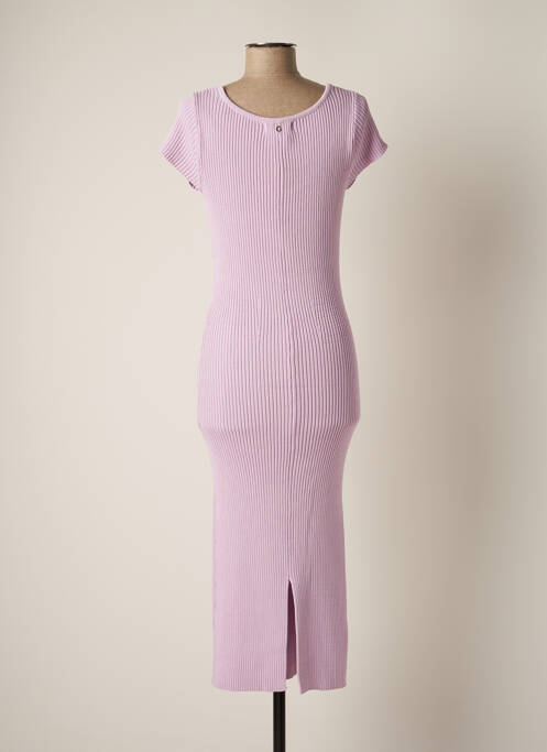 Rochie lungă violet GUESS femeie