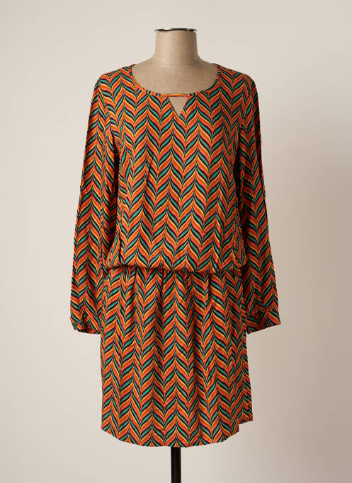 Rochie midi portocaliu LE PETIT BAIGNEUR femeie