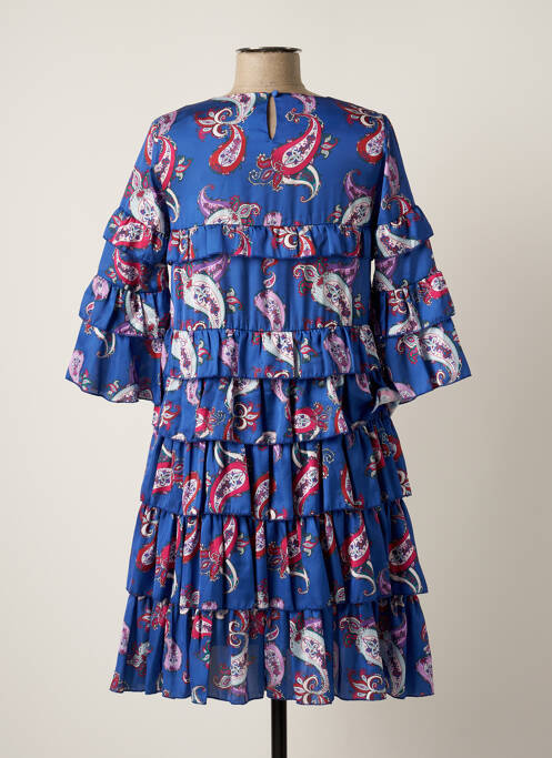 Rochie scurtă albastru VICTORIO & LUCCHINO femeie